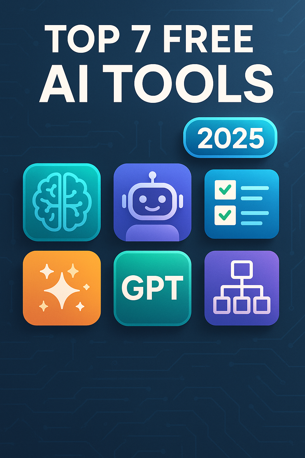 Top 7 Free AI Tools That Make Everyday Life Easier in 2025 (No Coding Needed!)