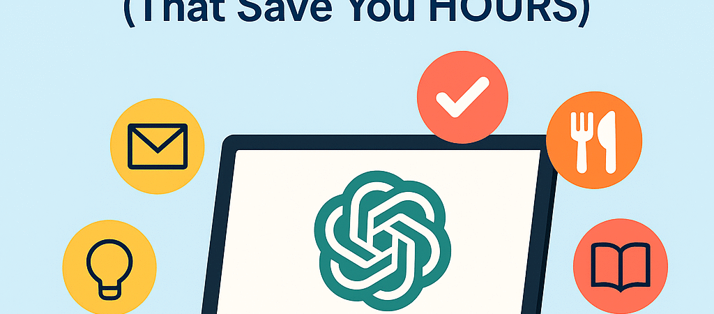 “How to Use ChatGPT for Everyday Tasks (That Save You HOURS)”