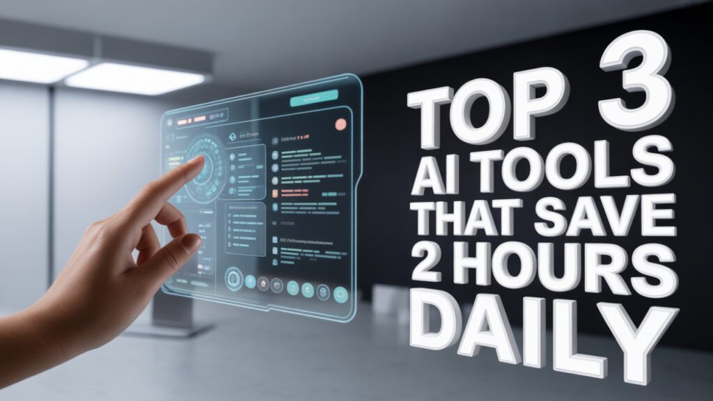 ChatGPT 5 Everyday Assistant – Top 3 AI Tools That Save 2 Hours Daily